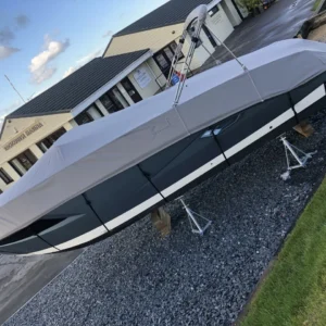 BOAT COVER *NEW* FITS CRANCHI ENDURANCE 30. FULL WINTER COVER WATER OR TRAILER.